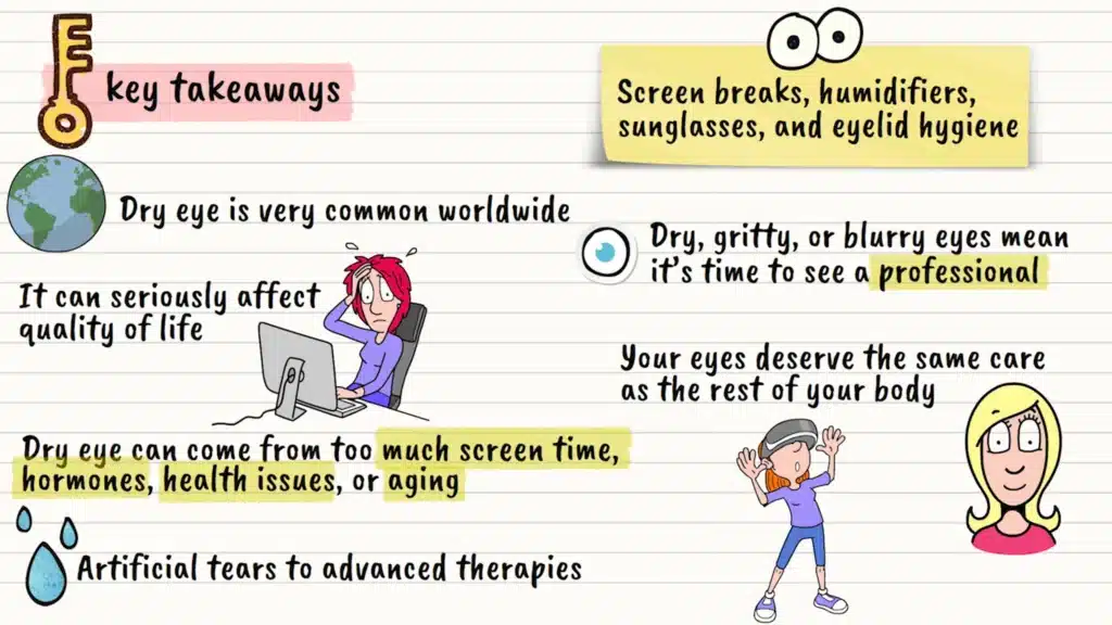 Dry eye syndrome conclusion