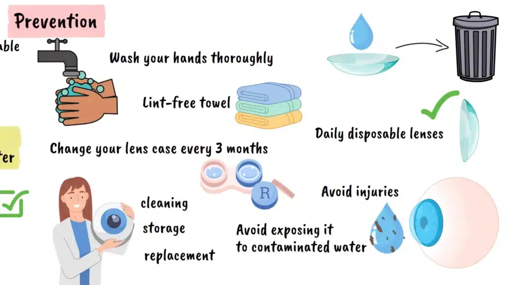 Acanthamoeba Keratitis more prevention tips