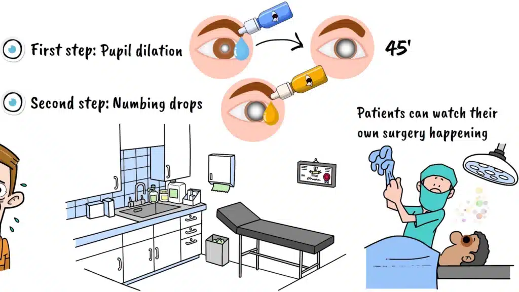 Cataract surgery procedure
