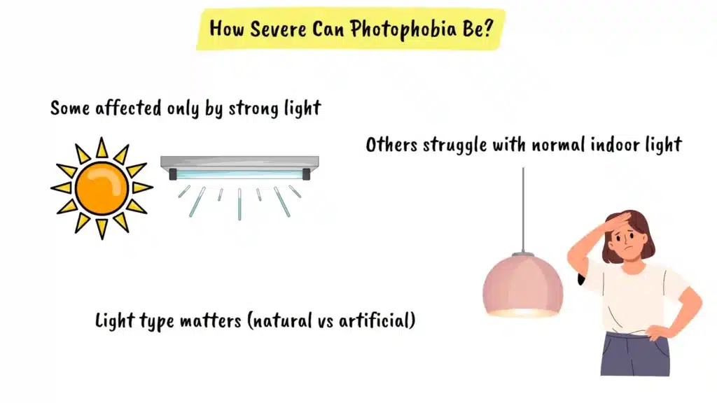 How Severe Can Photophobia Be