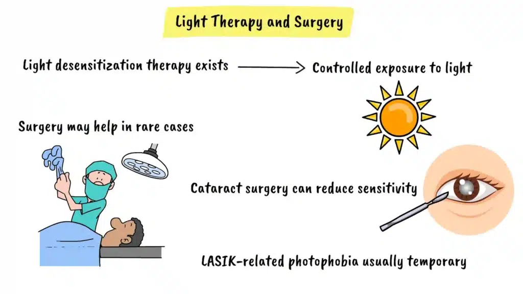 Light Therapy and Surgery