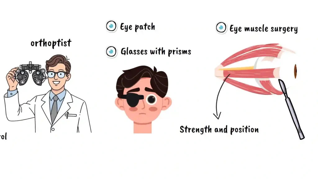 Treatment for Esotropia eye patches and eye muscle surgery