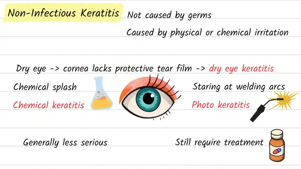 What is Non-Infectious Keratitis
