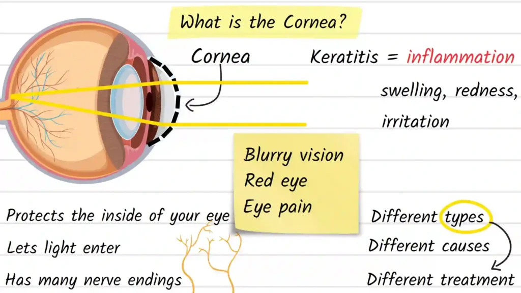 What is the cornea