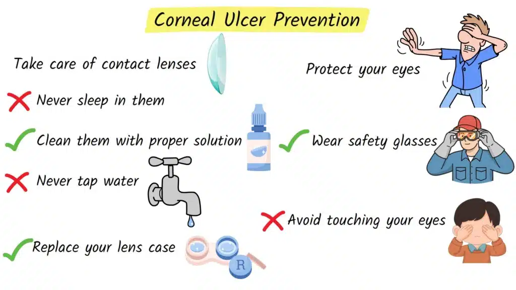 Corneal Ulcer prevention
